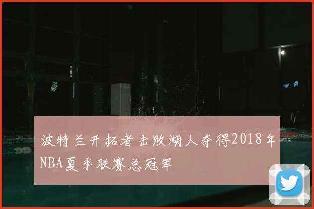 波特兰开拓者击败湖人夺得2018年NBA夏季联赛总冠军